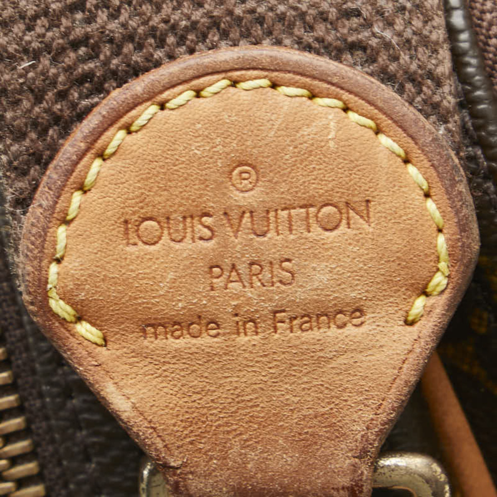 LOUIS VUITTON Authentic Brown Monogram Leather Shoulder Bag - Picture 13 of 15